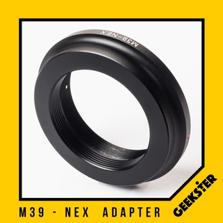 ภาพขนาดย่อของสินค้าเมาท์แปลง M39-NEX ( M39 / LTM / L39 - SONY E / FE Adapter / Leica LTM-NEX โซนี่ NEX Lens Adapter )