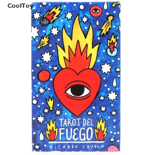 Cooltoy Del Fuego Tarot เกมกระดานภาษาอังกฤษ พร็อพสําหรับผู้เล่นหลายคน