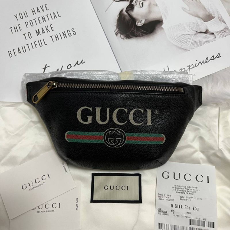 Gucci Belt Bag SIze mini 90 Shopee Thailand