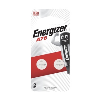 ถ่านกระดุม Energizer A76 แพค2ก้อน ของแท้