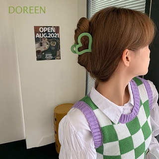Doreen กิ๊บติดผมอะคริลิครูปปูสไตล์เกาหลีสําหรับผู้หญิง