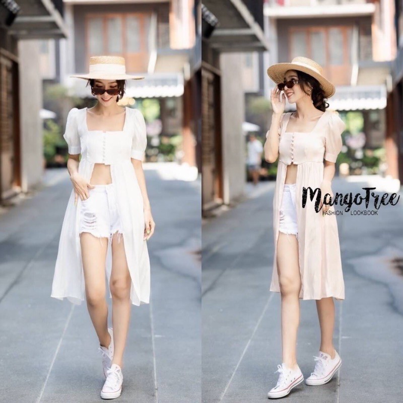 เสื้อเนื้อผ้าไหมผ้ามันเงางามเนื้อดี-mangotree