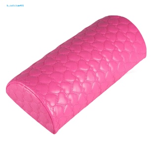 Farfi  Love Heart Soft Faux Leather Nail Art Pillow Manicure Hand Arm Rest Cushion