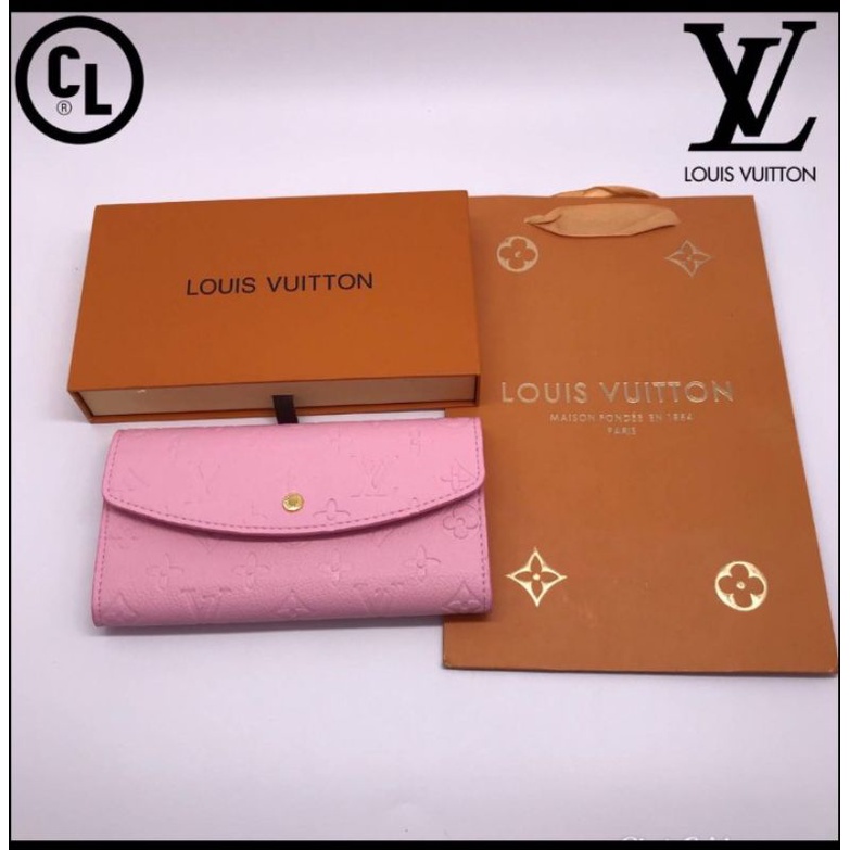 กระเป๋าสตางค์ใบยาว-สไตล์หลุยส์-louis-vuitton-หลุยส์เกรดพรีเมี่ยม-กระเป๋าสตางค์แบบพับ-พร้อมกล่องแบรนด์