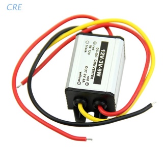 CRE  DC to DC Converter 12V to 3/3.3/3.7/5/6/9V upply Power SModule Waterproof