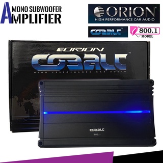 [ ลดพิเศษของแท้100% ]พาวเวอร์แอมป์รถยนต์ Orion รุ่น Cobalt CO800.1 แอมป์โมโนClass A/B