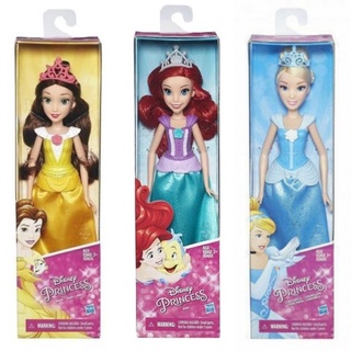 Disney Princess Basic Belle, Ariel and Cinderella👑ตุ๊กตาเจ้าหญิงเบลล์ แอเรียล และซินเดอเรลล่า🏆 สินค้าลิขสิทธิ์แท้