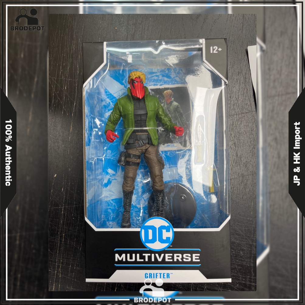 IN STOCK McFarlane DC Multiverse 7IN - Grifter (Infinite Frontier) 7 inch action figure - Dragon