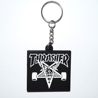 พวงกุญแจยาง Thrasher เทรชเชอร์