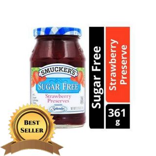 ภาพหน้าปกสินค้าแยมSmuckers สูตรไม่มีน้ำตาล Smucker\'s Sugar Free Preserves 360g Product of usa ที่เกี่ยวข้อง