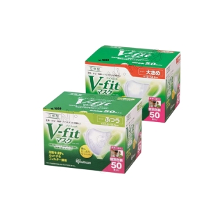 IRIS Ohyama V-Fit Mask กล่อง50ชิ้น หน้ากากอนามัยไอริสโอยามะ แมสV-Fit Mask