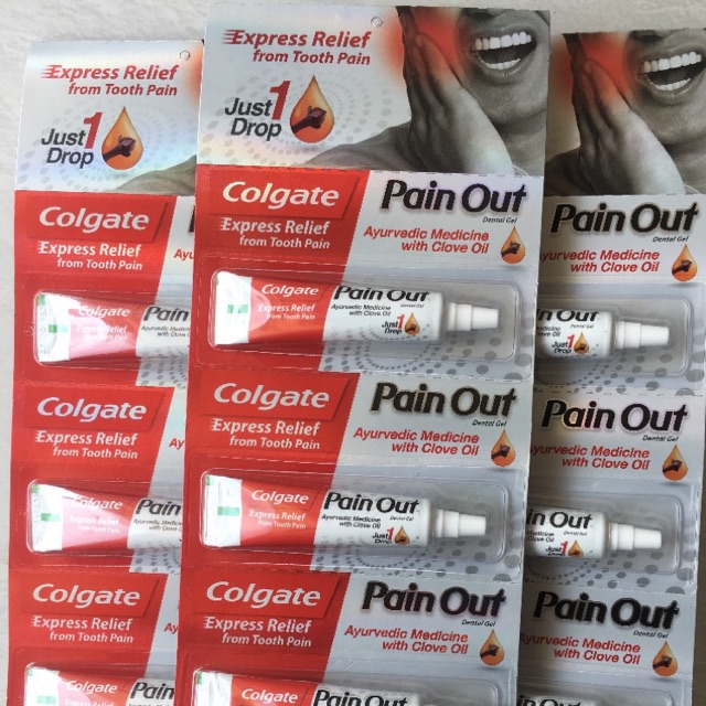 Colgate Pain Out ลดปวดฟัน เหงือกอักเสบ ซื้อเยอะทักมานะคะ | Shopee Thailand