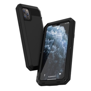 [LUNATIK] Heavy Duty Metal Aluminum Armor Phone Case for iPhone 15 14 13 12 11 Pro Max 14Plus 14ProMax 360 Shockproof Cover