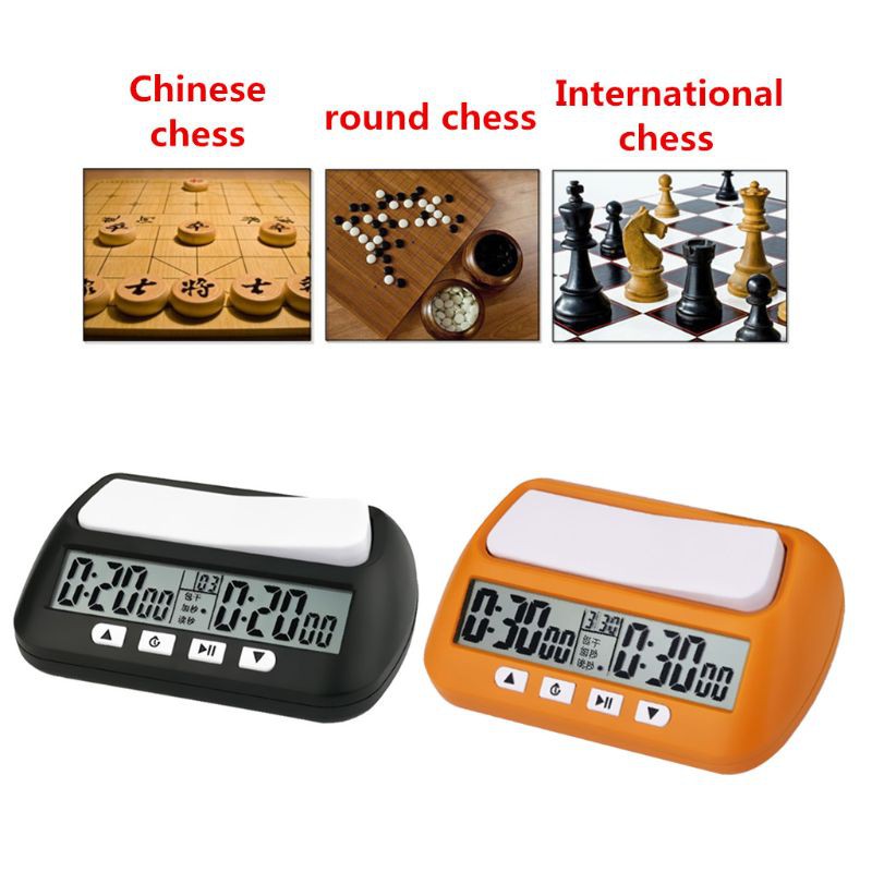 Professional Chess Clock Digital Watch Count Up Down Timer Board Game