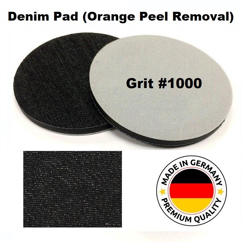ภาพหน้าปกสินค้าแผ่นเดนิมขัดผิวส้ม Denim Pad 3นิ้ว (Orange Peel Removal)
