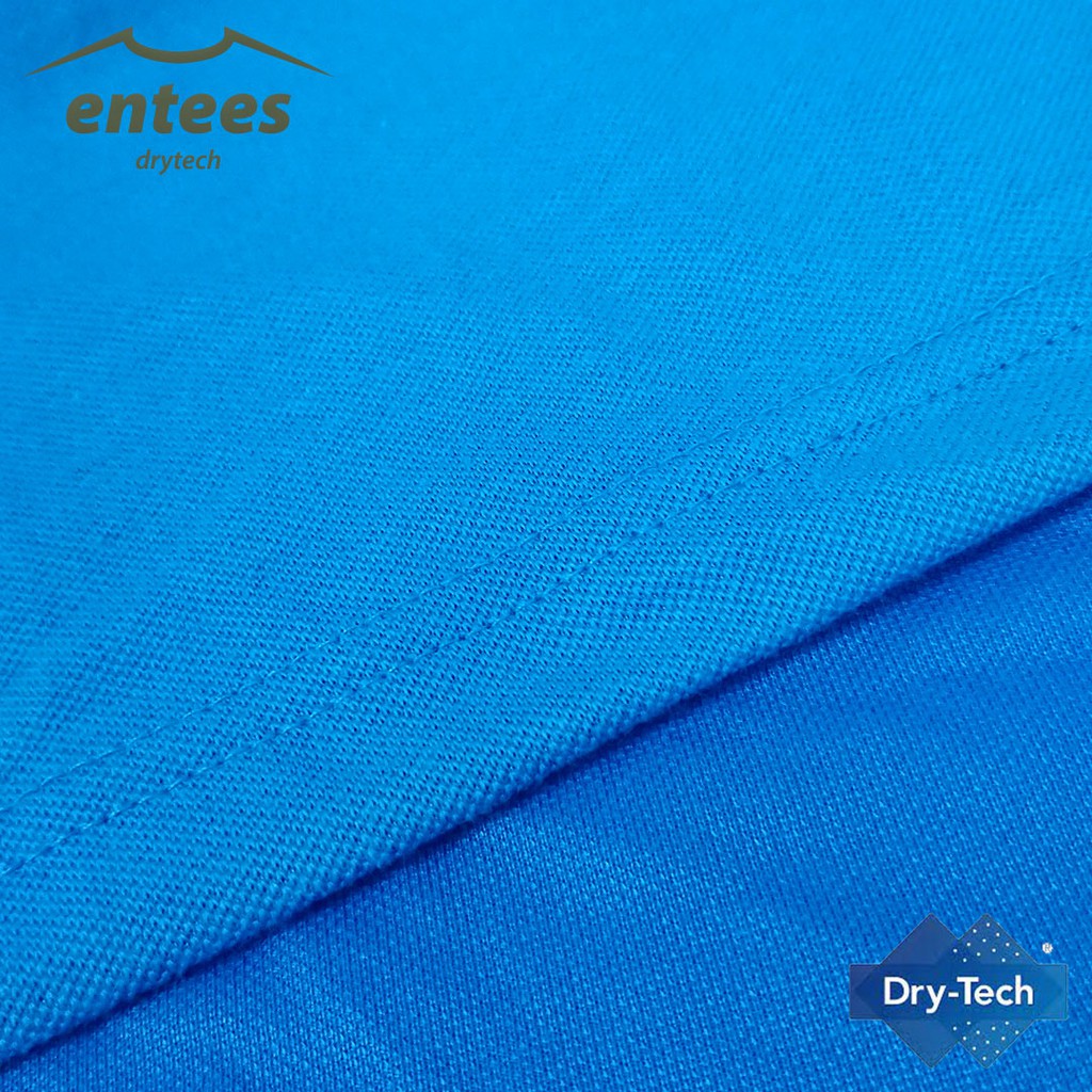 เสื้อโปโล-drytech-สีฟ้า-คอปกสีเทาทอปดราย