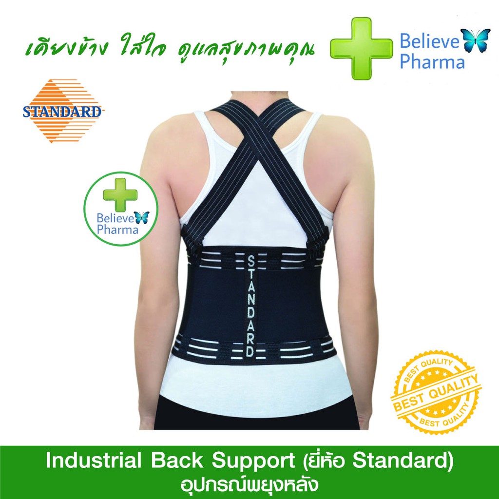 standard-อุปกรณ์พยุงหลัง-เข็มขัดพยุงหลัง-industrial-back-support