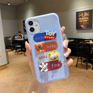 Oppo A15 A15S Find X3 F11 F9 Pro A5S A7 A3S 3D การ์ตูน การ์ฟิลด์ หมี เคสโทรศัพท์ TPU นิ่ม
