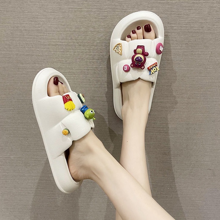 ภาพหน้าปกสินค้าSWAY รองเท้าแตะ ผู้หญิง เกาหลี แฟชัน รองเท้าส้นสูง 22062903