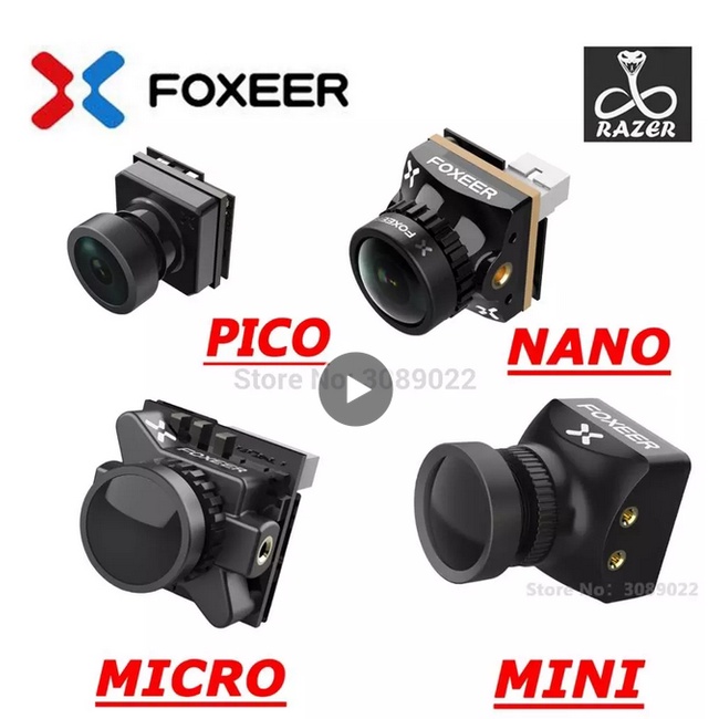 Foxeer Razer 1200TVL Mini Micro Nano Pico