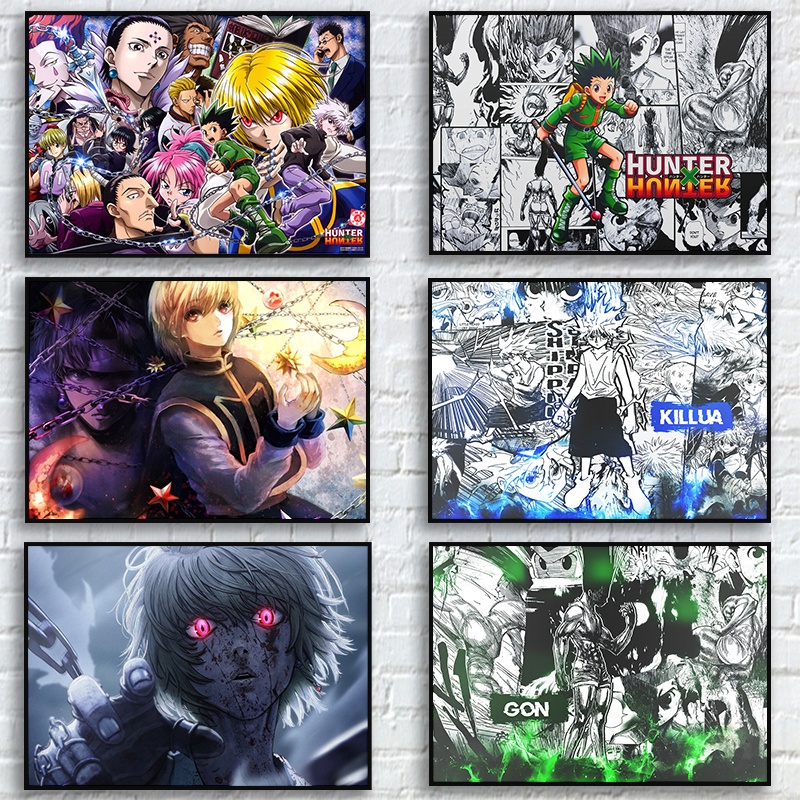 hunterxhunter-series-hd-โปสเตอร์คุณภาพสูง