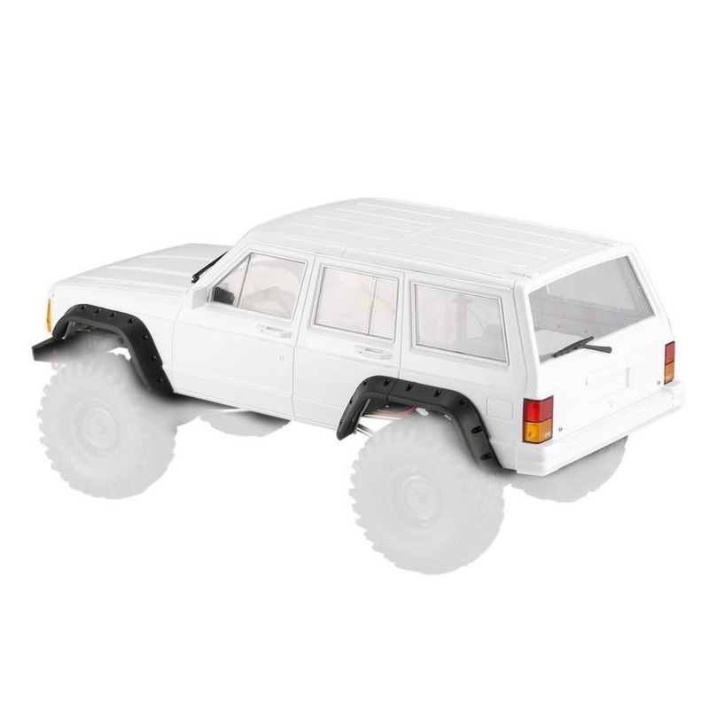 พลาสติกแข็ง 12.3 นิ้ว 313 มม.ฐานล้อ Cherokee Body Shell สําหรับ 1/10 RC ...
