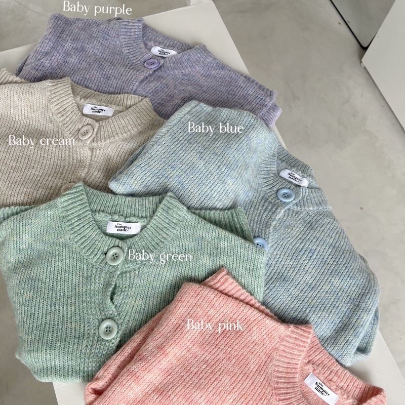 ภาพหน้าปกสินค้าThesummernade : Chubby Cardigan จากร้าน thesummernade บน Shopee