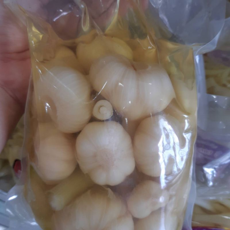 กระเทียมดอง3รส-500-กรัม-กระเทียมดองสามรส-กระเทียมดอง-pickled-garlic-500-g-กระเทียมดองเชียงใหม่-กระเทียมดองแสงทอง