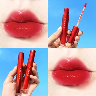 ภาพย่อรูปภาพสินค้าแรกของVelvet lip glaze ไม่จางง่าย แอร์แมตต์ lip glaze ลิปสติก ลิปสติกนักเรียน