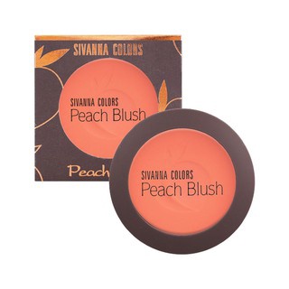 บรัชออนSivanna Colors Peach BlushHF6017 ซีเวียน่า ปัดแก้มพีช 8 กรัม