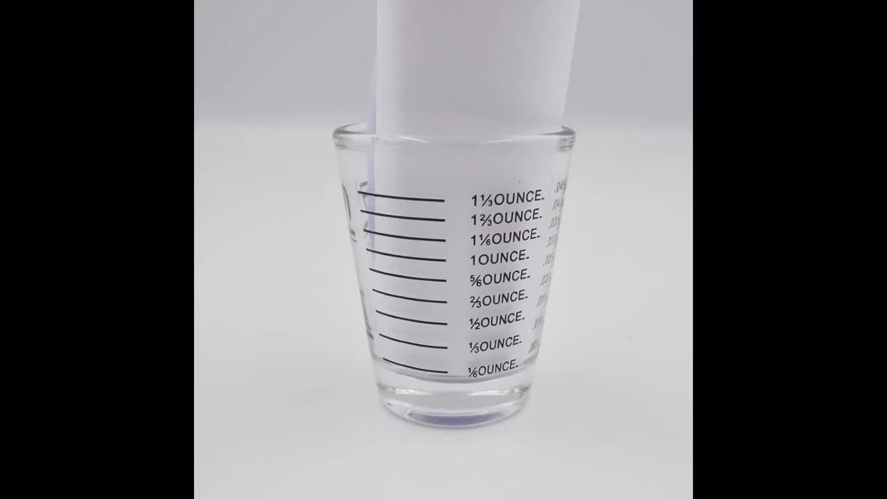แก้วตวงหนึ่งช็อต-one-shot-สเกลสีดำ-30-ml-1-ออนซ์-รหัส-0430