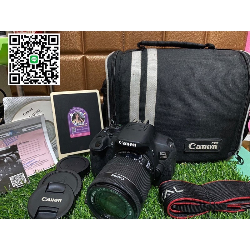 กล้องCanon 700D อุปกรณ์ครบเซต | Shopee Thailand