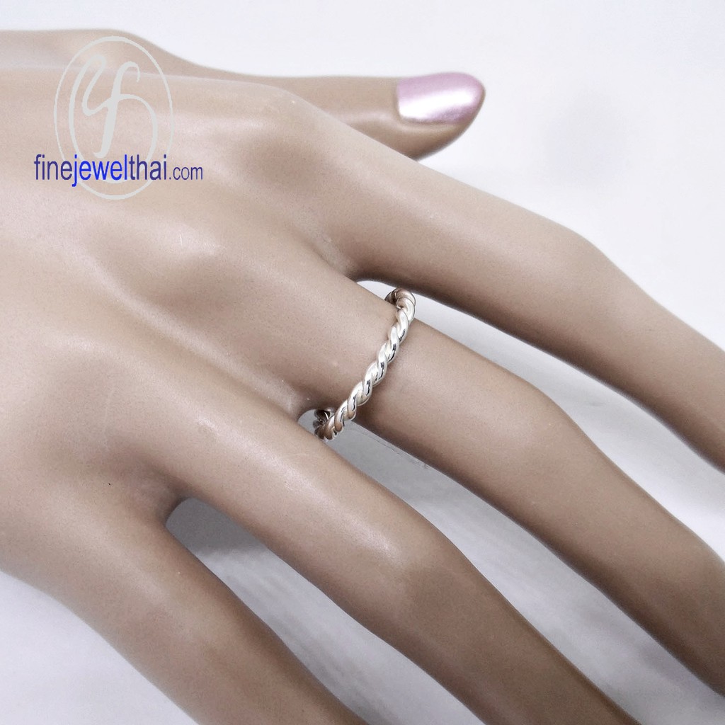 finejewelthai-แหวนทองคำขาว-ทองคำขาว-ทองแท้-9k-แหวนหมั้น-แหวนแต่งงาน-white-gold-9k-gold375-wedding-ring-r1232wg-375