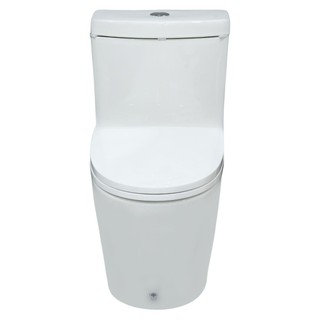 Sanitary ware AUTOMATIC TOILET FLUSH SENSOR MOYA 011 6L WHITE sanitary ware toilet สุขภัณฑ์นั่งราบ สุขภัณฑ์อัตโนมัติ FLU