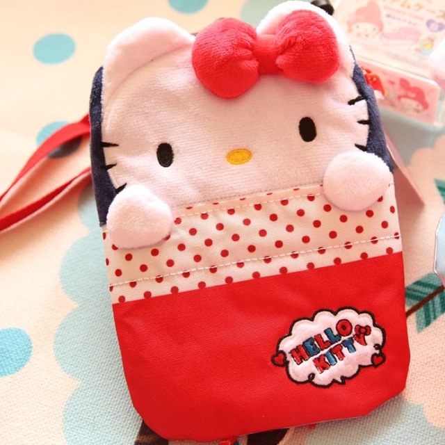 พร้อมส่ง-sanrio-hello-kitty-phone-crossbody-กระเป๋าใส่มือถือ