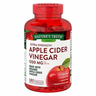 สินค้า Nature’s truths Extra Strength Apple Cider Vinegar พร้อมส่ง