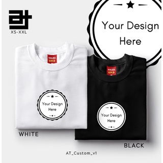 เสื้อยืด AvidiTee AT Custom Personalized Design Pocket Middle v1 Customized Unisex TShirt for Men and Women ใส่สบายๆ