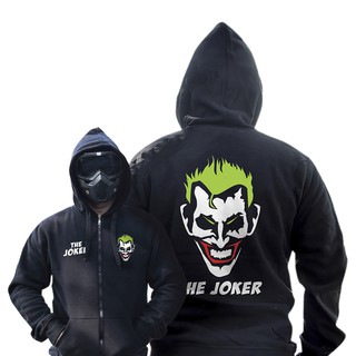 สกรีนเสื้อ 77DESIGN เสื้อฮู้ด  JOKER unisex