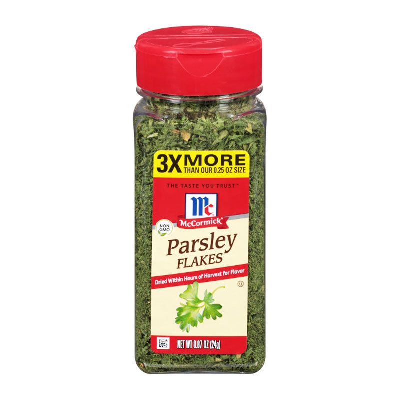 พร้อมส่ง-mccormick-แม็คคอร์มิค-basil-leaves-ใบเบซิล-60-กรัม-และ-parsley-flakes-ผักชีฝรั่ง-ป่นหยาบ-24-กรัม