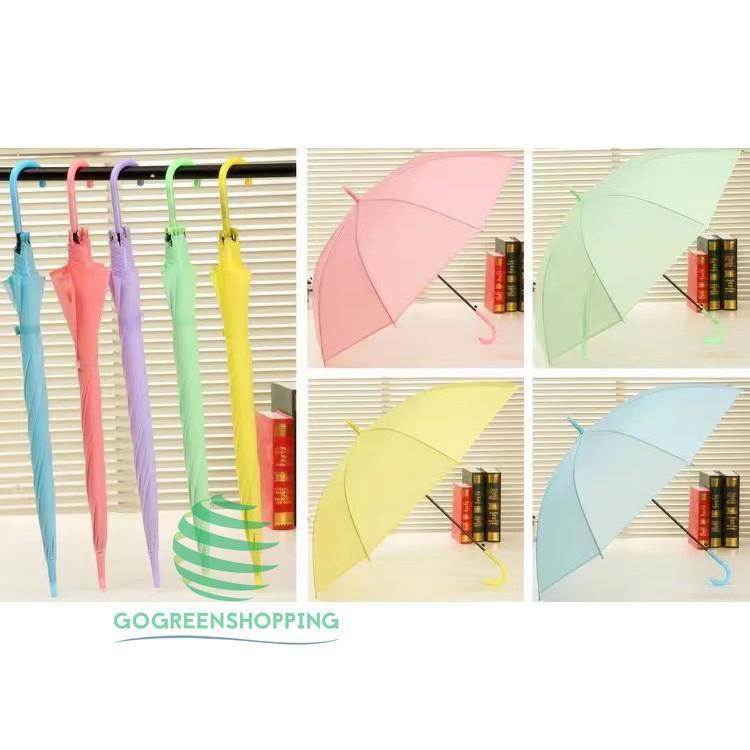 ภาพสินค้าร่มกันฝน กันuv สีสันสดใส ร่มแฟชั่น Umbrella มี 6 สีให้เลือก gg99 จากร้าน gogreenshopping243 บน Shopee ภาพที่ 5