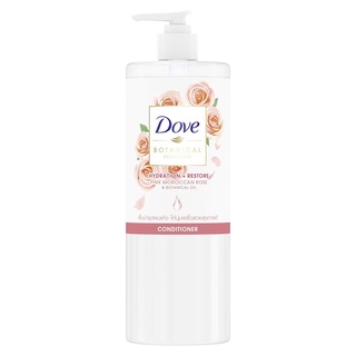 DOVE BOTANIC Conditioner PINK ROSeโดฟ โบทานิคอล ซีเล็คชั่น ครีมนวดผม สูตรไฮเดรชั่น 450 มล.