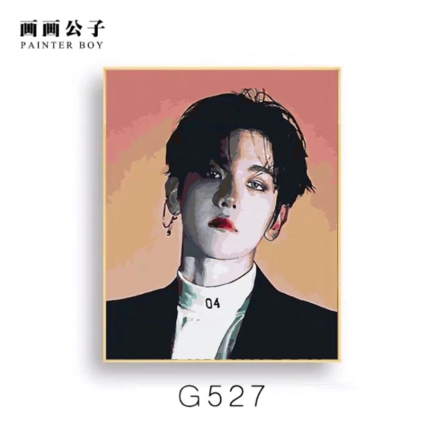 พร้อมส่ง ระบายสีตามตัวเลข Paint by Numbers Shopee Thailand