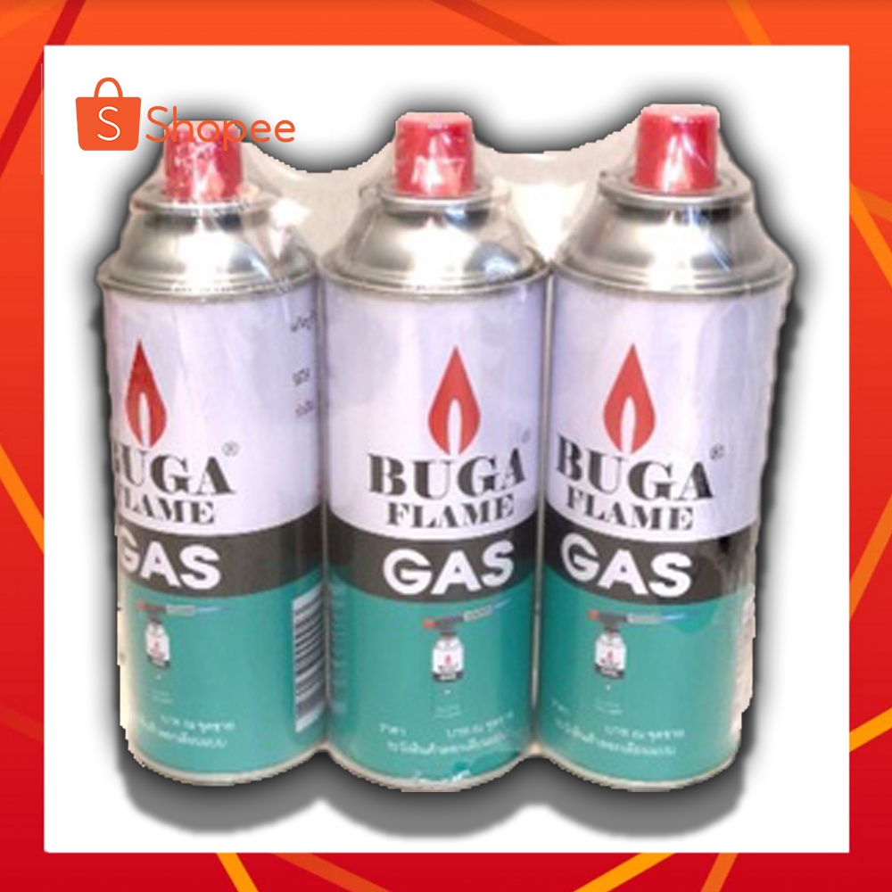 ยกโหล BUGA FLAME GAS แก๊สกระป๋อง เบิร์นหน้าอาหาร แก๊สเบิร์นหน้าอาหาร ...