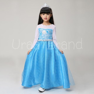 ภาพขนาดย่อของสินค้าPromotion ( ส่งฟรี/พร้อมส่ง ) ชุดเจ้าหญิง ชุดเด็ก Princess Dress รุ่น Cystal Princess Dress