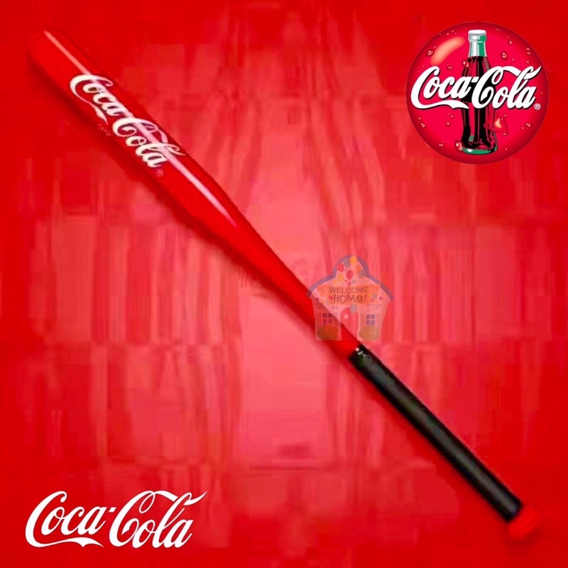 รูปภาพของไม้เบสบอล Coca-Cola (โค้ก แดง) ยาว 28 นิ้ว ตัวหนักลองเช็คราคา