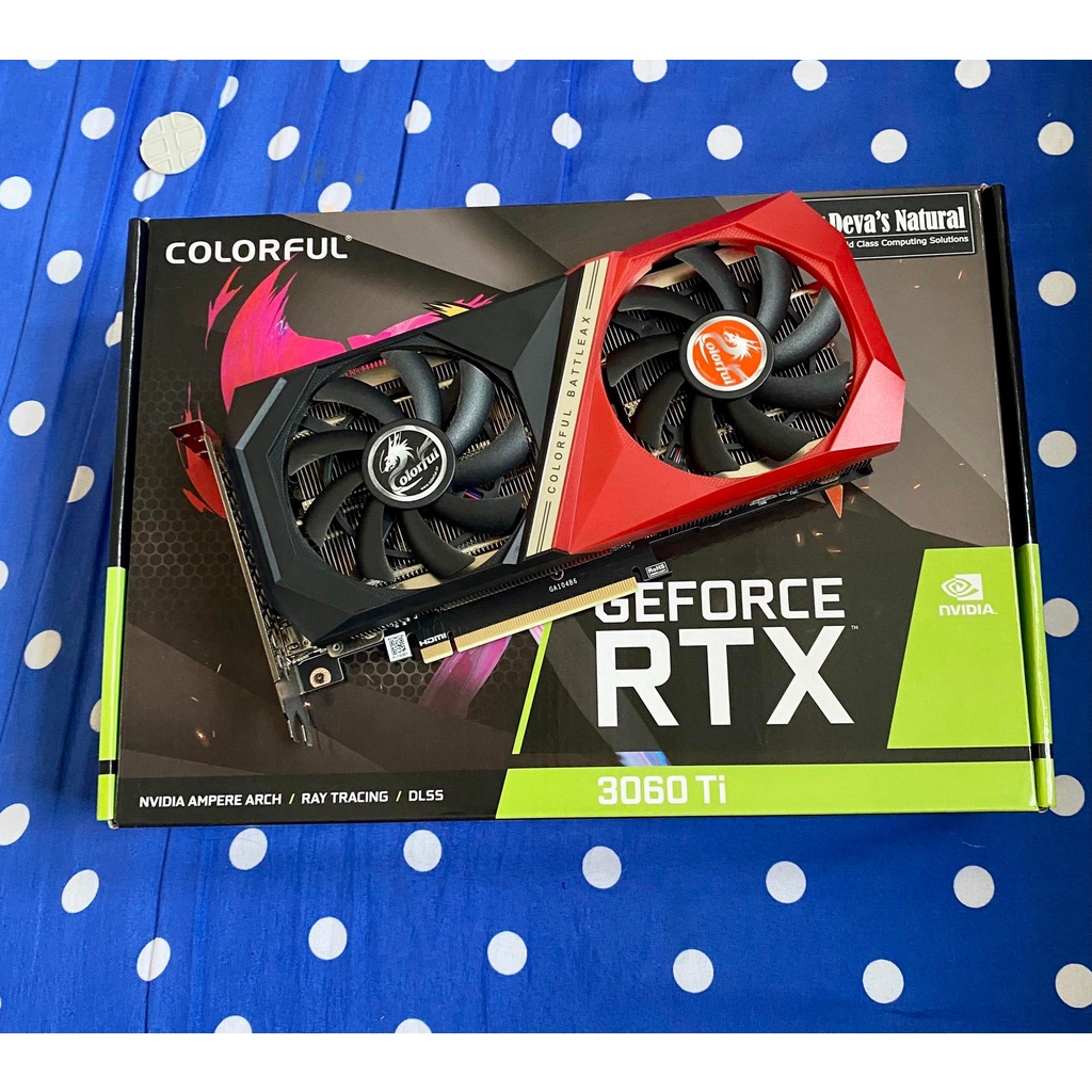การ์ดจอ Colorful RTX 3060Ti 8GB | Shopee Thailand
