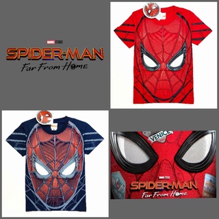 เสื้อยืดเด็กโต อก 36" สไปเดอร์แมน Spiderman (ลิขสิทธิ์แท้)
