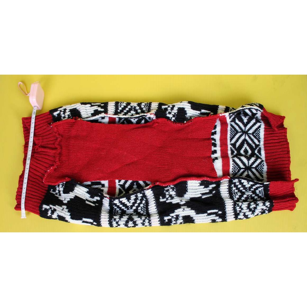 พร้อมส่ง-เสื้อกันหนาวสุนัข-สีแดง