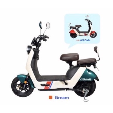 จักรยานไฟฟ้า-สกู๊ตเตอร์ไฟฟ้า-รุ่น-electric-scooter-sa-806q-พร้อมbattery48v12aสำหรับผู้ใหญ่รับน้ำหนักได้-150kg-พร้อมเบาะ