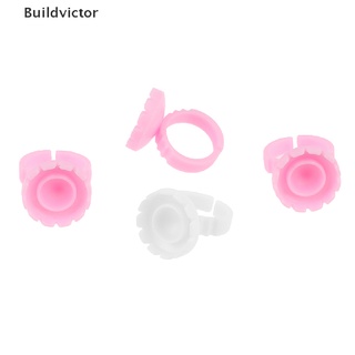 【Buildvictor】แหวนต่อขนตา แบบใช้แล้วทิ้ง 100 ชิ้น